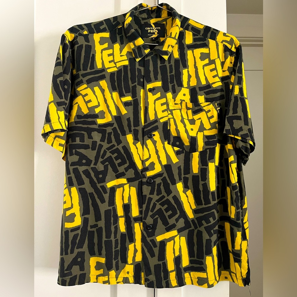 CARHARTT WIP FELA KUTI VISCOSE SHIRT - M